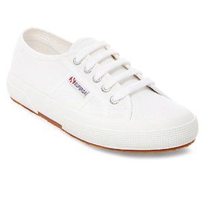 SUPERGA 2750 Cotu Classic Sneakers in White, Brand New | Size 8.5
